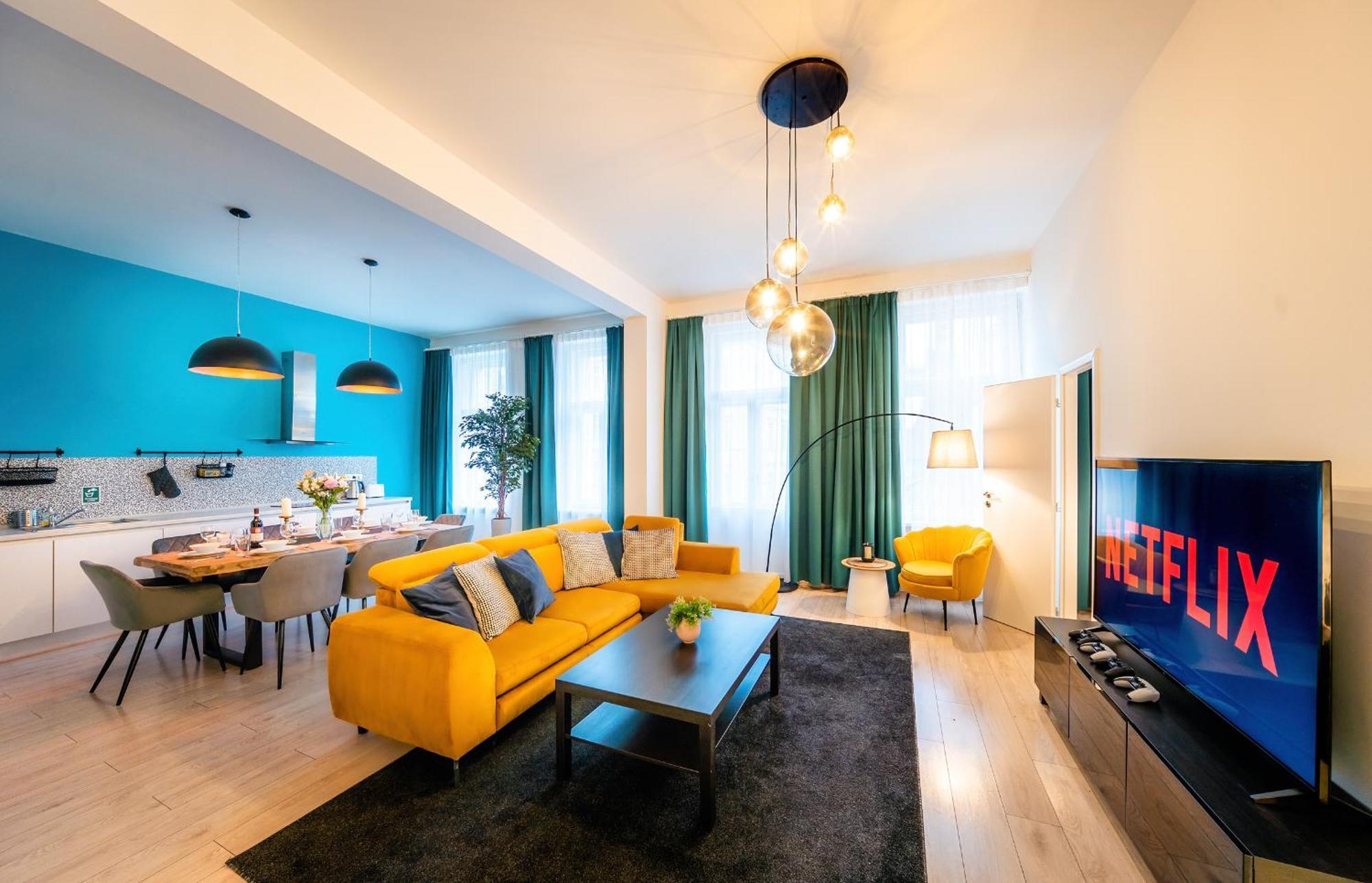 Centrum Apartments Pstrossova Prag Zimmer foto